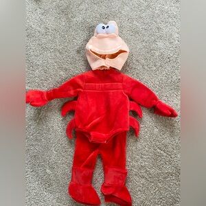Kids Red Crab Costume